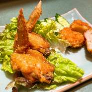 ガイトードナムプラー（四万十鶏手羽先）