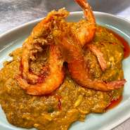 クンパッポンカリー（ソフトシェルシュリンプ使用）