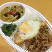 ガパオ&グリーンカレー