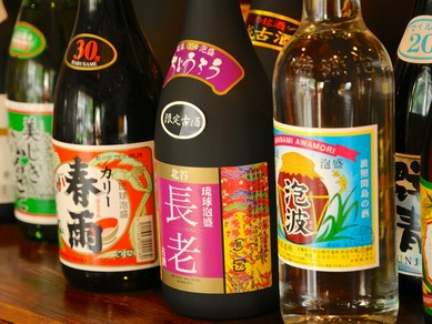 オリオンビールや種類豊富な泡盛