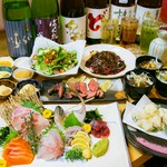 ★名物牛タン焼きと海鮮、じっくり煮込んだ牛タンシチューが付いた忘新年会コース／二時間飲み放題付き☆