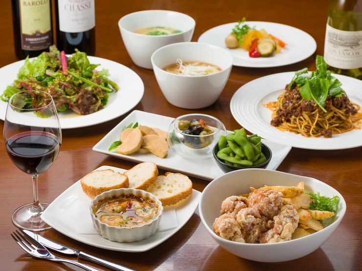 ■2 hours all-you-can-drink (LO 1.5 hours) 7 dishes total 2,980 yen plan