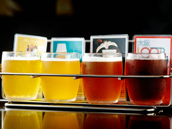 ビールにこだわっている