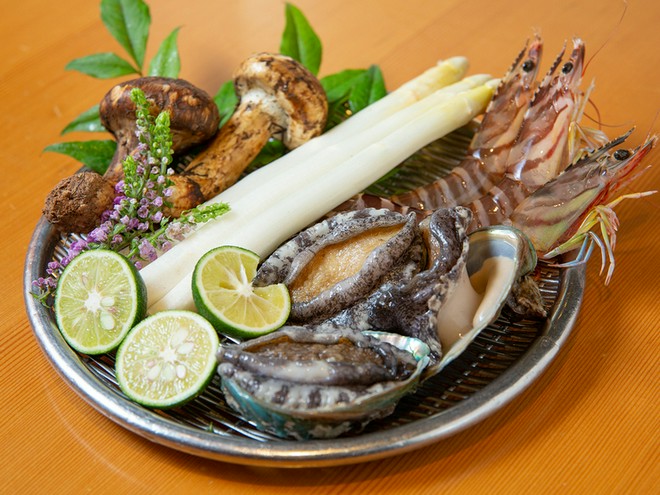 旬の食材にこだわっている