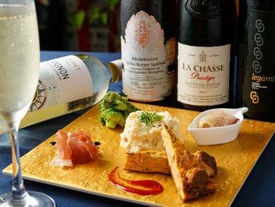 お料理と寄り添うワインに酔いしれて