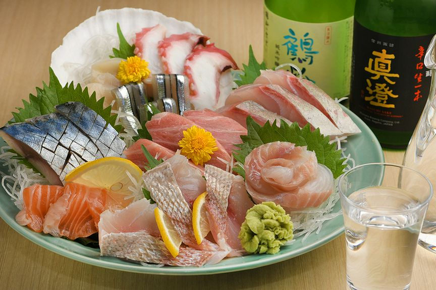 魚屋直送 刺身盛り合わせ(二人前)