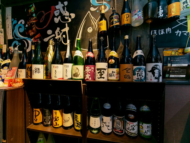 日本酒にこだわっている