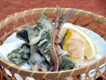 いわしのシソ揚げ