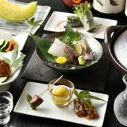 ※写真はイメージになります。
※仕入れ状況などにより内容が変更となる場合がございます。
※お料理のみコースは10,500円
※18時以降は、小学生以下(13歳未満)のお客様は、滞在頂けません。ご了承、宜しくお願い致します。
