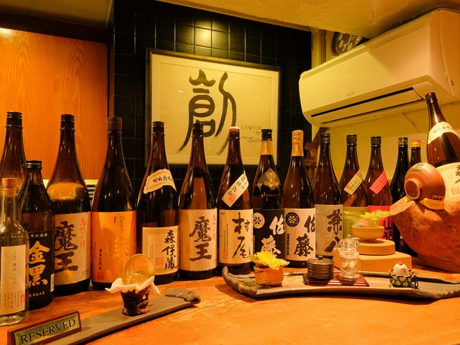 焼酎にこだわっている