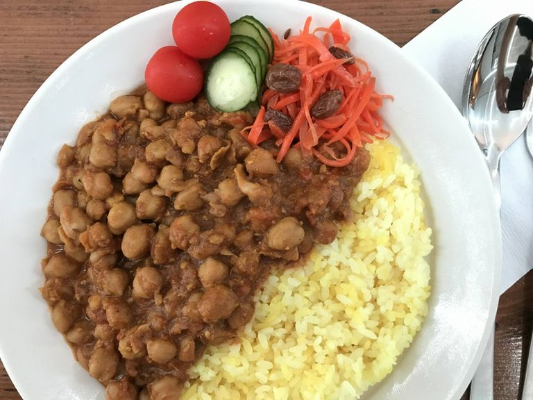 ひよこ豆カレー