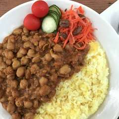 ひよこ豆カレー