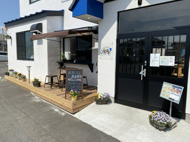 テラス席がある