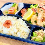 ガーリックシュリンプ弁当