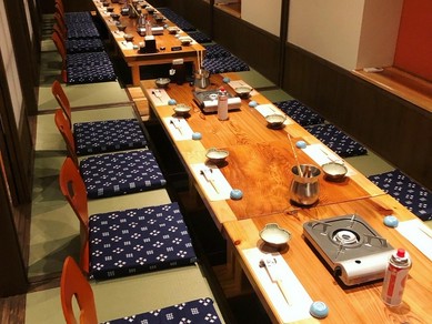 和を基調にした空間が、フォトジェニックな和風居酒屋