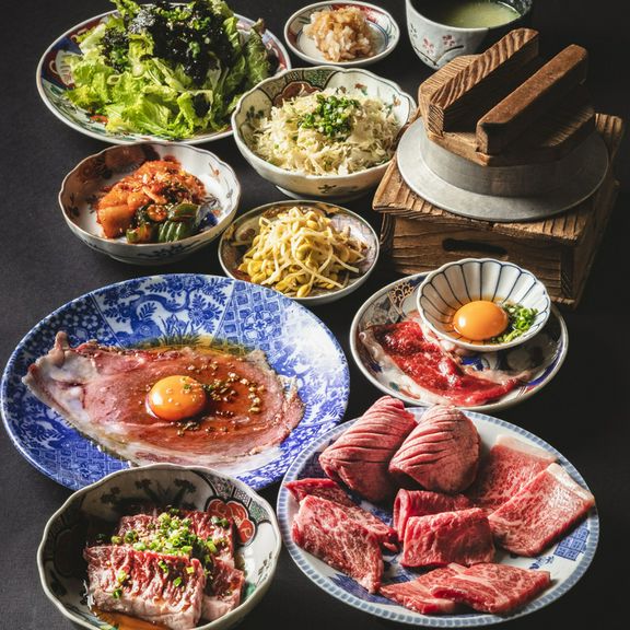 全席個室でゆっくり極上焼肉を味わう