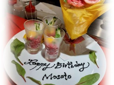 BEEF×CRAFTSMAN特製肉束プレート！