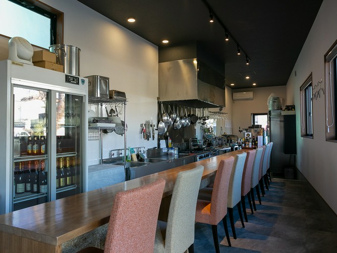 カウンター席がある