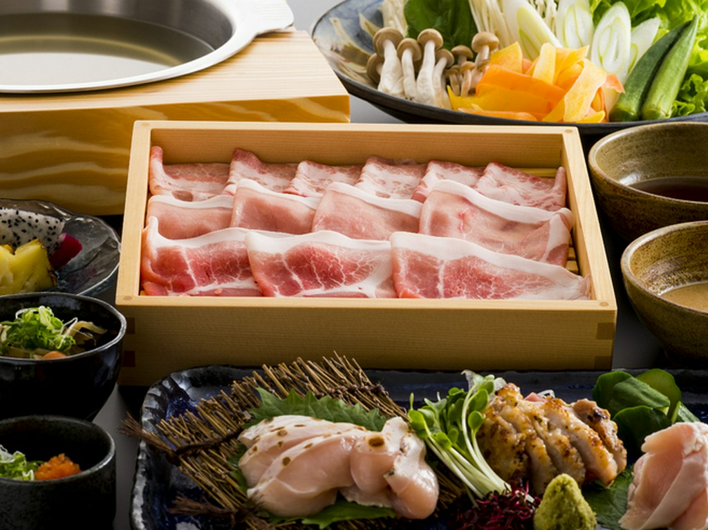 島豚あぐー（3種盛り1人前）