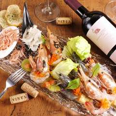 海老食べ比べ！カルパッチョで♪選べる3～6種類680yen～