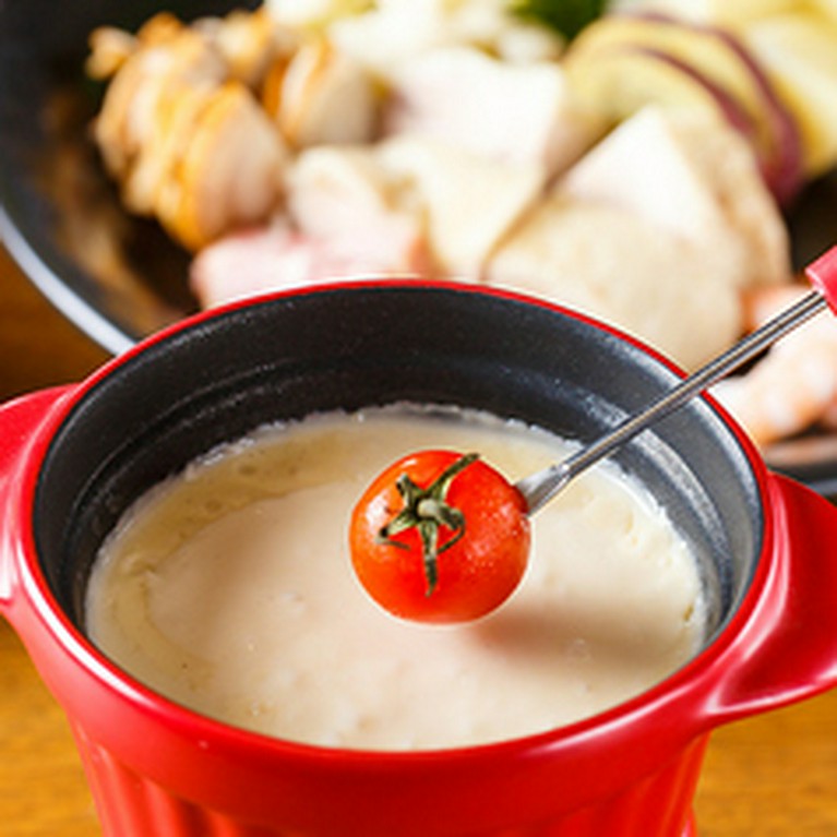 人気の『チーズフォンデュ』を味わえる！　チーズにこだわった当店だからこそ、自信を持ってご提供！
