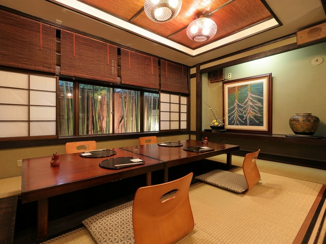 少人数で予約できる個室がある