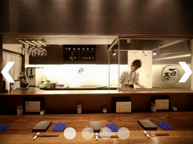 シェフの技を望める特等席
