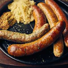 ソーセージ5種盛り