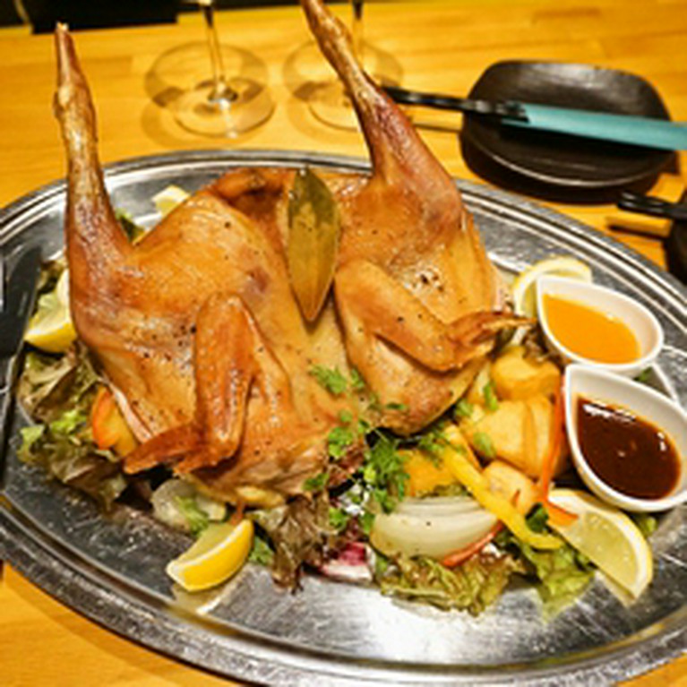 まるごと若鶏のディアボラ風プラン