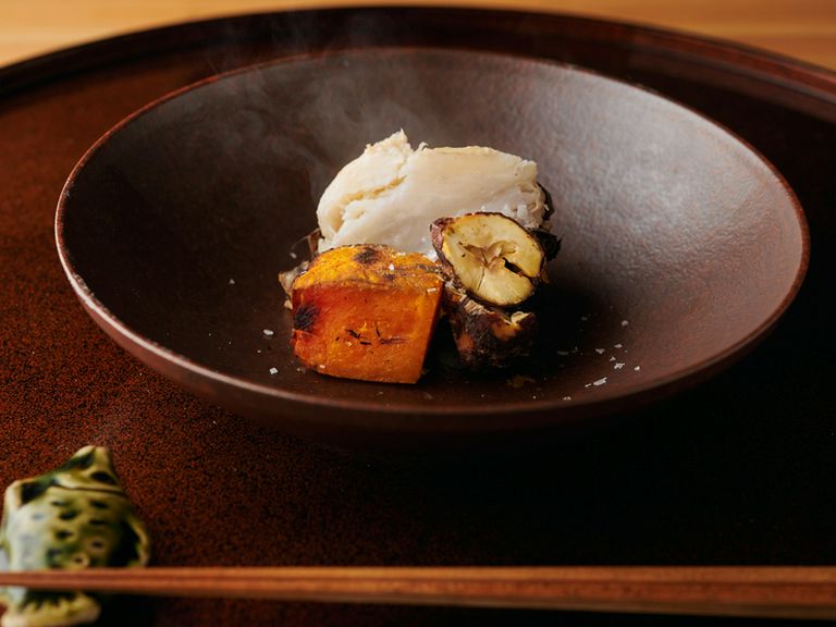 炭蒸し焼き野菜