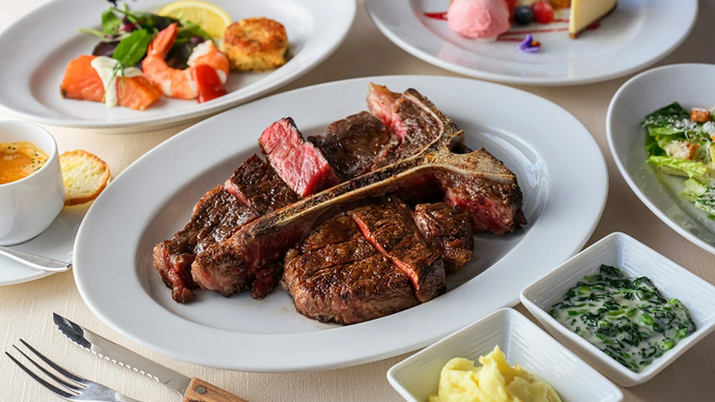 お店の魅力が存分に味わえる贅沢な組み合わせ『21日間熟成赤城牛ポーターハウスステーキコース』