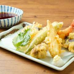 季節の天ぷら盛り合わせ