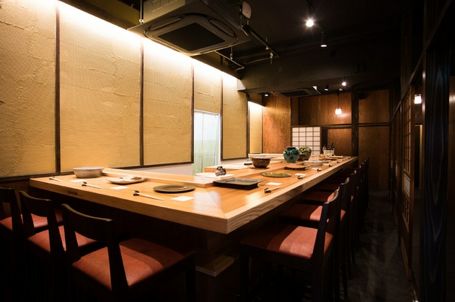 カウンター席がある