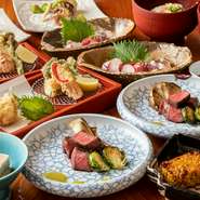 接待、会食、記念日に。※料理は各々ご提供致します。※2名様でのご利用はカウンター席になります。
