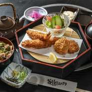 カキフライ御膳