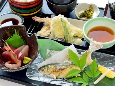 鮎の塩焼き御膳