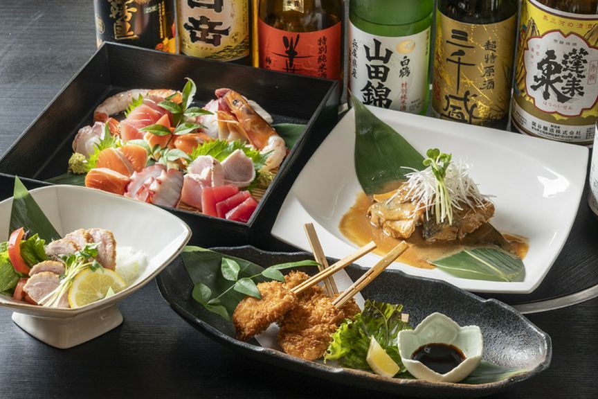 和食ならではの、四季折々の食材を使った料理が楽しめます。﻿