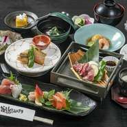 旬彩ランチ「1,518円/税込」女性にうれしいランチメニューです