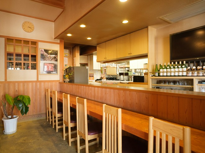 カウンター席がある