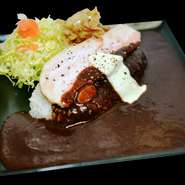 豚バラカレー（焼き）　24時間仕込みのカレー