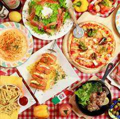 各種ピッツァ、パスタ　