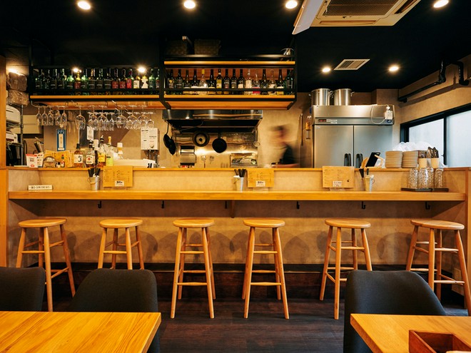 カウンター席がある