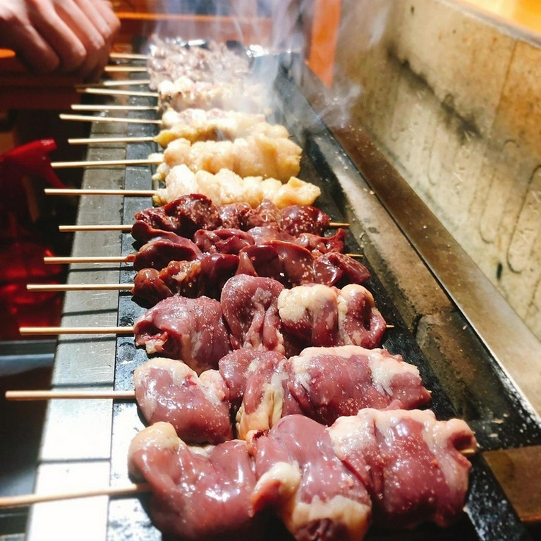 【飲み放題付】地鶏焼き鳥付　竹コース 　※2.5時間制（ドリンクLo.2時間）　　