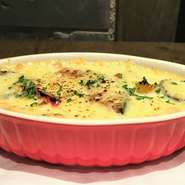 　ランチ　エビグラタン