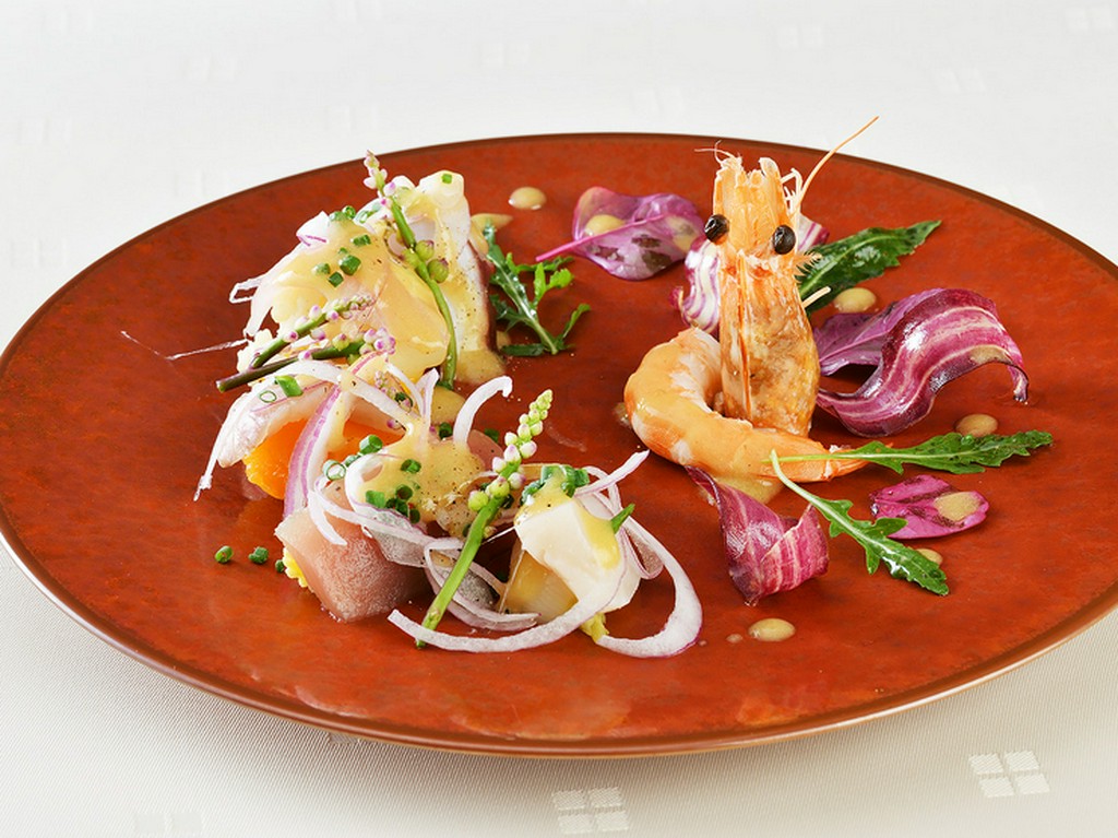 相模湾海の幸のサラダ