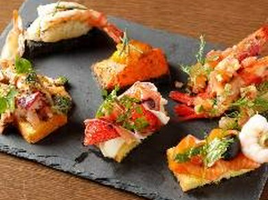 ピンチョス6種盛り合わせ