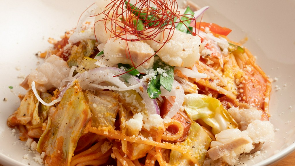 全国2位受賞。国産もつと、ほんのり甘いケチャップのコラボレーション『博多もつナポ』