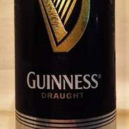 (アイルランド) Alc　4.2％
言わずと知れた黒ビール！ほどよい苦みと超音波でたてたクリーミーな泡が最高です。