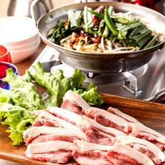 猪のしびれチーズ鍋