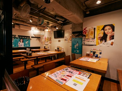 女子会をはじめ多くのシーンに対応可。個室や貸し切り利用も歓迎